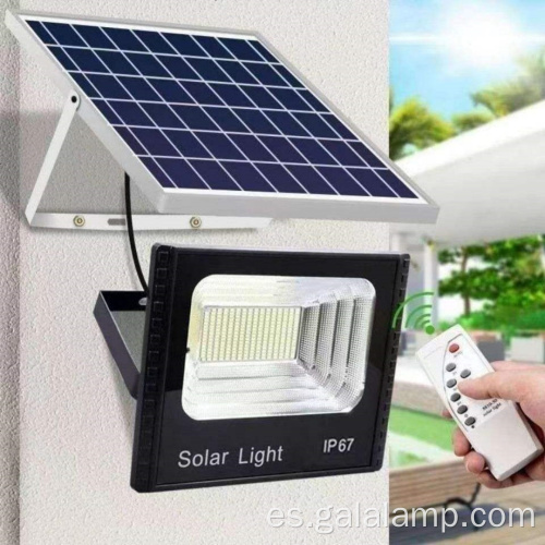 Energía solar luz de inundación al aire libre